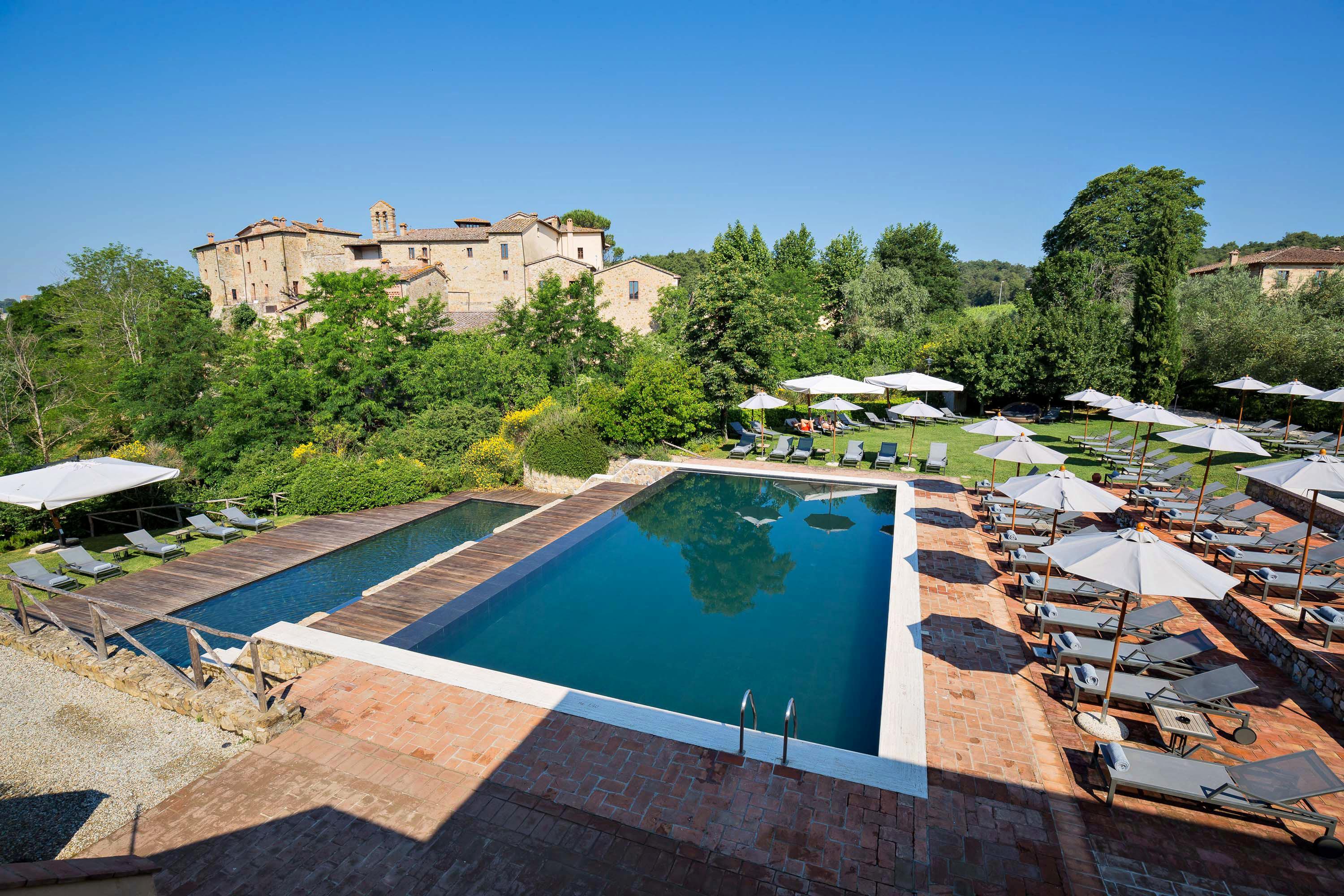 Castel Monastero - The Leading Hotels Of The World Castelnuovo Berardenga Exteriér fotografie