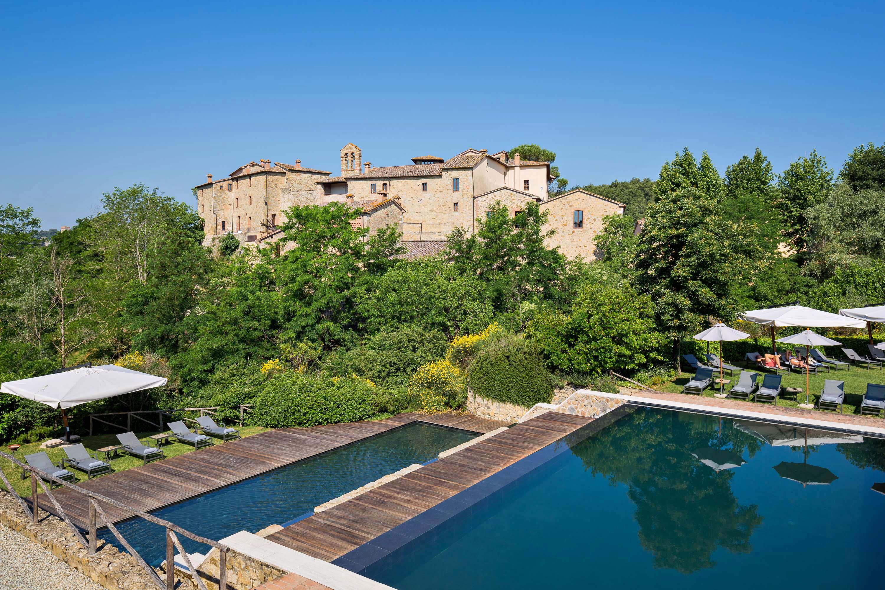 Castel Monastero - The Leading Hotels Of The World Castelnuovo Berardenga Exteriér fotografie