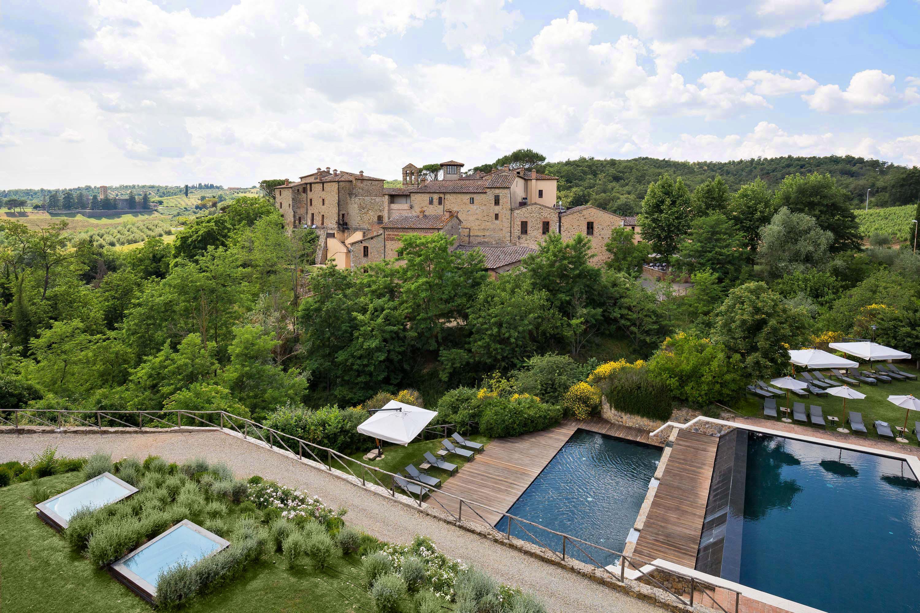 Castel Monastero - The Leading Hotels Of The World Castelnuovo Berardenga Exteriér fotografie