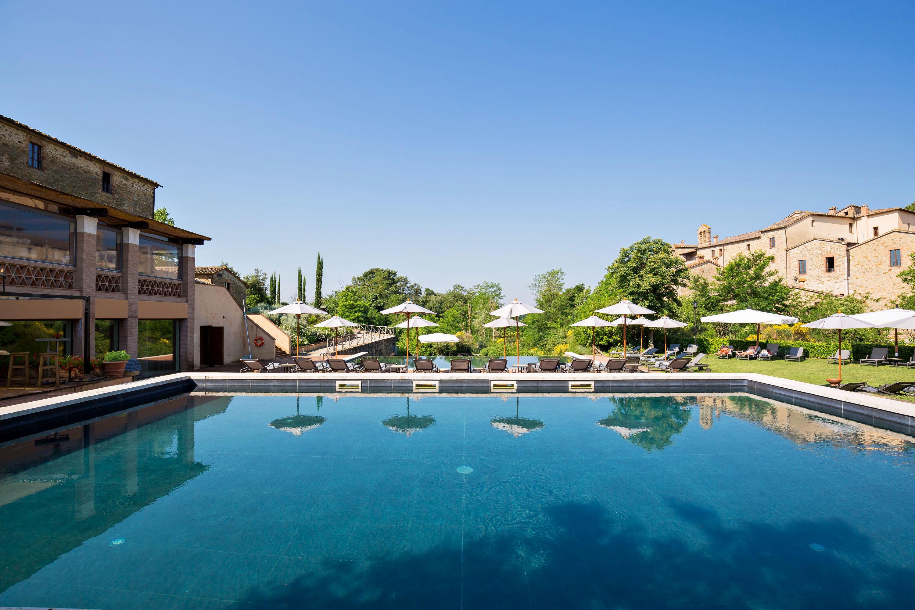 Castel Monastero - The Leading Hotels Of The World Castelnuovo Berardenga Exteriér fotografie