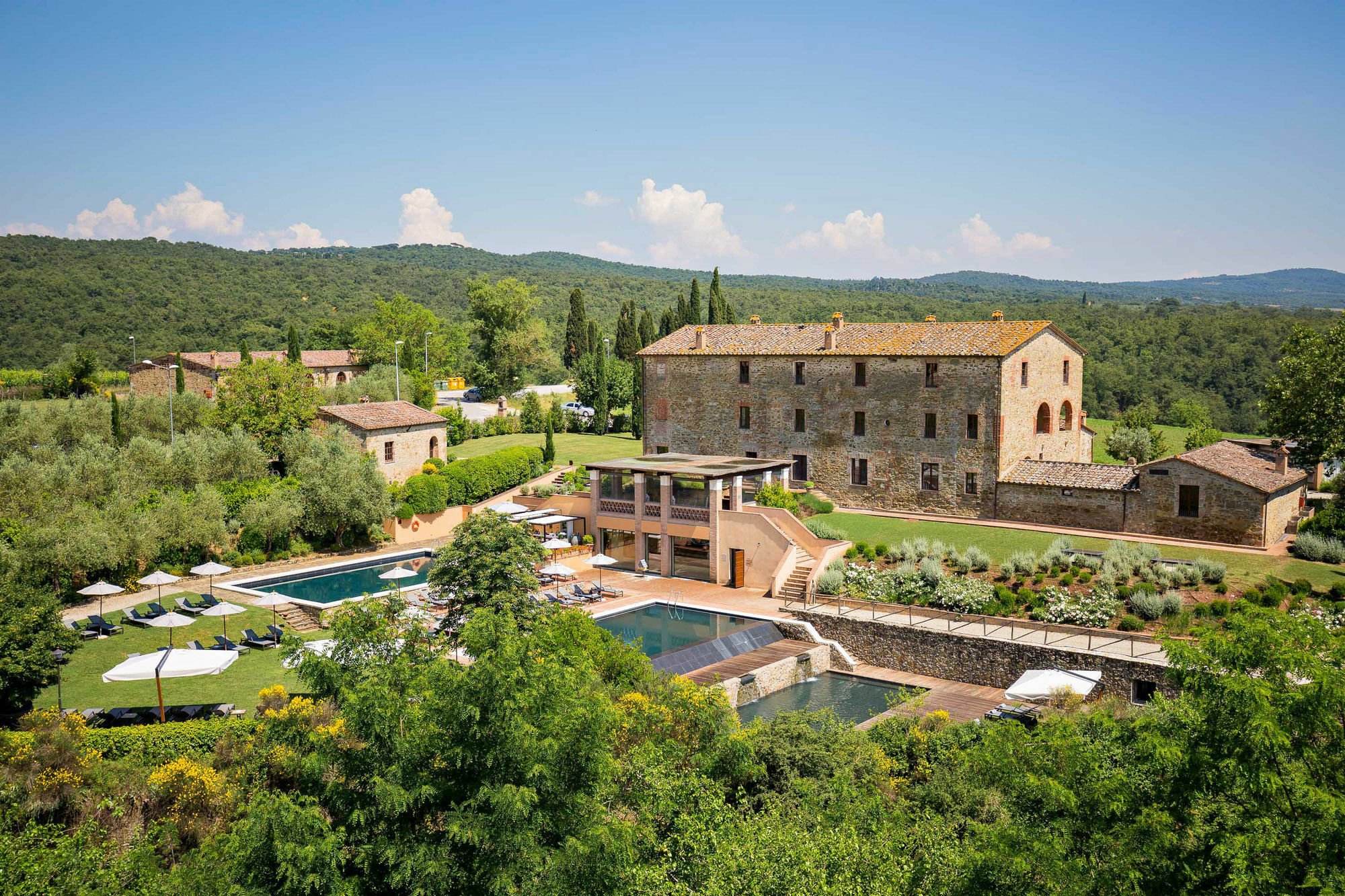 Castel Monastero - The Leading Hotels Of The World Castelnuovo Berardenga Exteriér fotografie